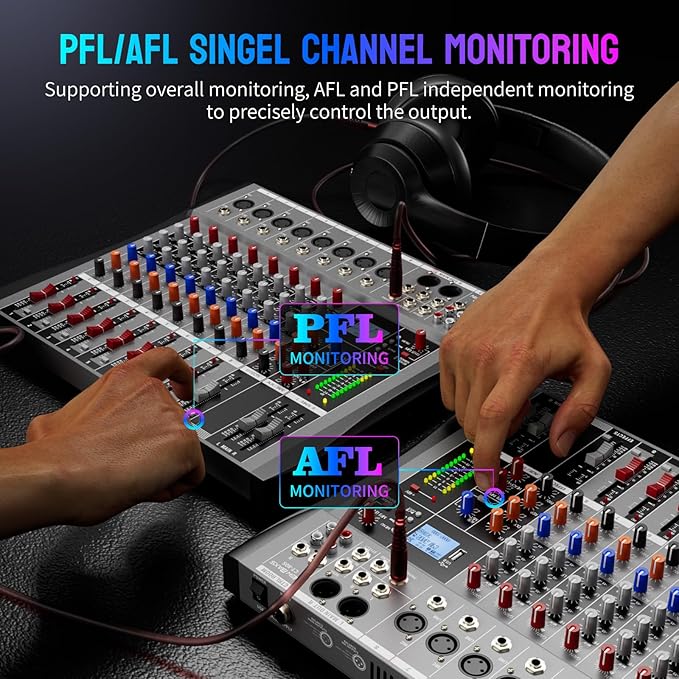 NEW BAXS Professional DJ Audio Mixer - Image 5