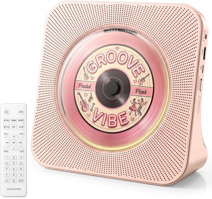 Gueray CD Player Portable Bluetooth Desktop CD Player by Gueray