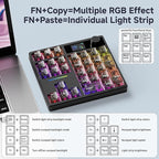 BOYI TD31Pro Gaming Keyboard, Mini Mechanical Numpad, BT5.0/2.4G/Type-C - Image 5