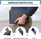 QUARK Keyboard Case for iPad Pro 9.7 inch 6th Gen / 5th Gen, 360° Rotatable - Image 6