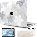 MEEgoodo for MacBook Air 13 inch Case 2021 2020 2019 2018 Released A2337 M1 by MEEgoodo