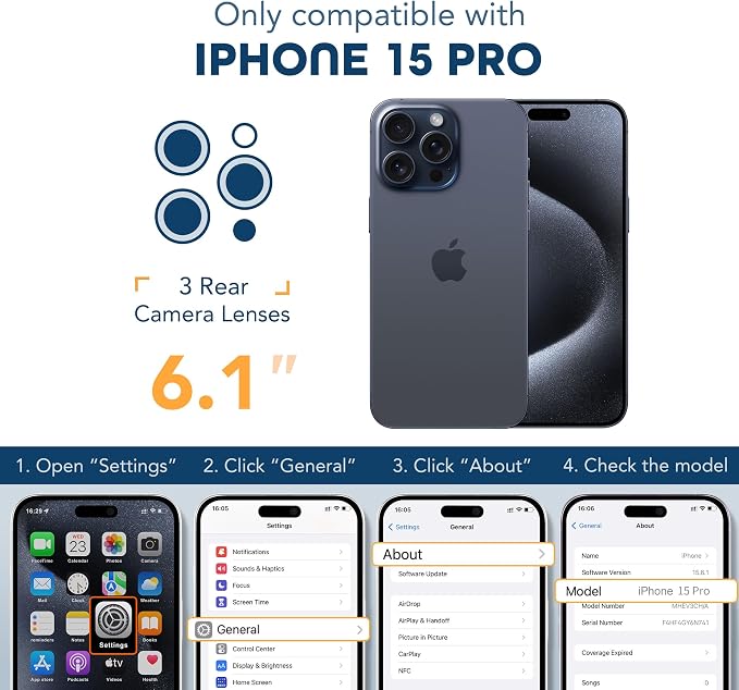 Magnetic for iPhone 15 Pro Case, Compatible - Image 8