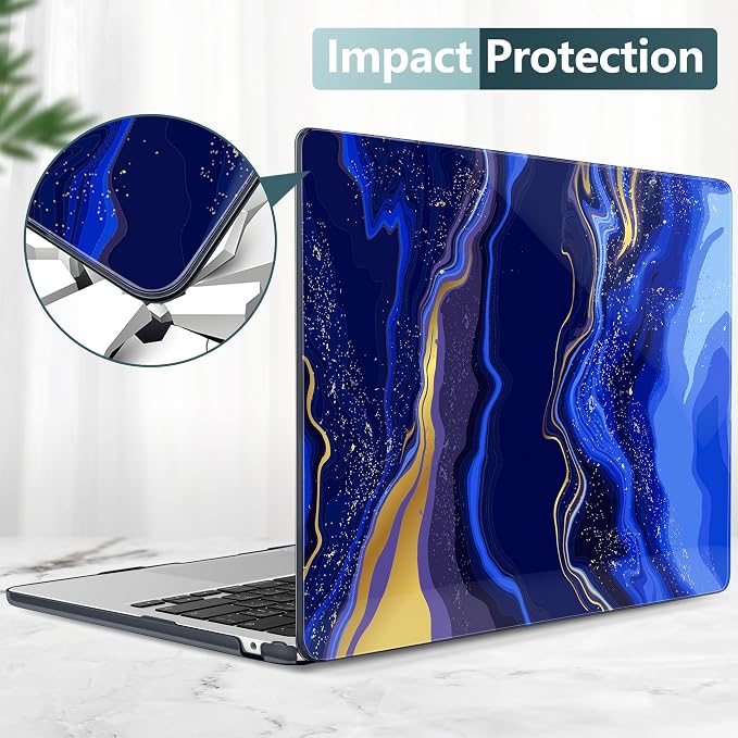 TWOLSKOO Compatible with M4 MacBook Air 13.6 inch Case 2025-2022 Release M4 - Image 5