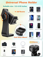 71" Tripod for iPhone, Phone Tripod Selfie Stick - Image 6