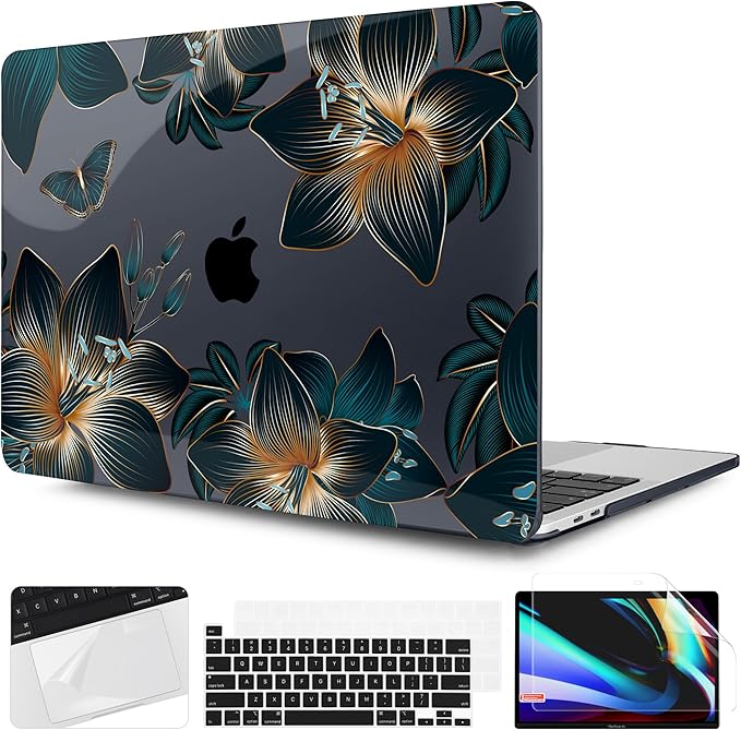 TWOLSKOO Compatible with MacBook Pro 13 inch Case 2023-2016 A2338 M2/M1 A2251 by TWOLSKOO