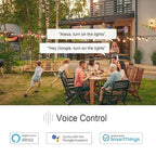 Minoston Outdoor Outlet, WiFi Smart Plug in Energy Monitoring, 2.4Ghz Wi-Fi - Image 4