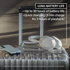 Sony WH-1000XM5 Premium Noise Canceling Headphones, Auto NC Optimizer, 30-Hour - Image 4