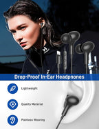 iMangoo for Apple MFi-Certified Headphones for Lightning Wired Earbuds Magnetic - Image 3