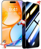 UltraGlass Ultra Top 9H+ Glass for iPhone 14 Privacy Screen Protector Private - Image 7