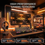 RK ROYAL KLUDGE 75% HE Mechanical Gaming Keyboard Wired Hall Effect Magnetic - Image 4