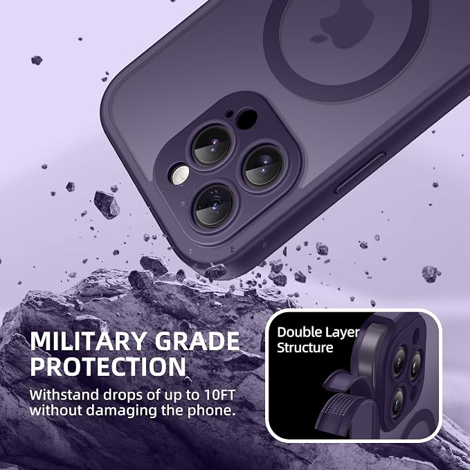BERFY Magnetic for iPhone 14 Pro Max Case, Compatible - Image 7