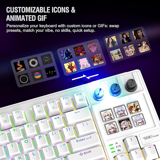 K1 Pro Macro Keyboard, Wired Only Full-Key Programmable On-Board Keypad - Image 3
