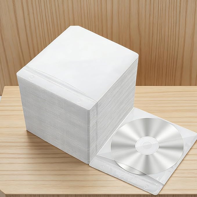 200 Pcs CD DVD Sleeves - Image 6