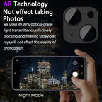 2 Pack Camera Lens Protector for iPhone 15 / iPhone 15 Plus, AR Tempered Glass - Image 3