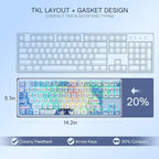 Redragon K707 PRO SE 80% Wireless Gasket RGB Gaming Keyboard, 3-Modes 87 Keys - Image 7
