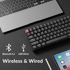 Keychron K2 75% Layout QMK Wireless and Wired Options Mechanical Keyboard Super - Image 7