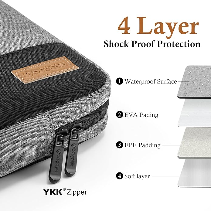Laptop Sleeve Case, 15.6 17.3 14 13.3 12.3 inch TSA Laptop Sleeve Computer - Image 3