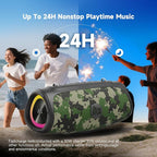 Portable Bluetooth Speaker 60W RMS, 90W Peak Loud Subwoofer Wireless Stereo - Image 5