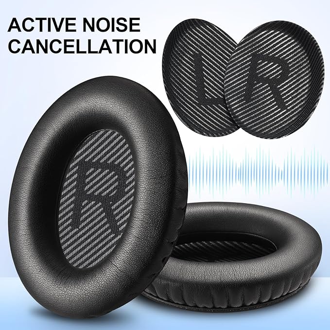 Thcbme Replacement Earpads for Bose Headphones, Bose Quietcomfort 35 - Image 2