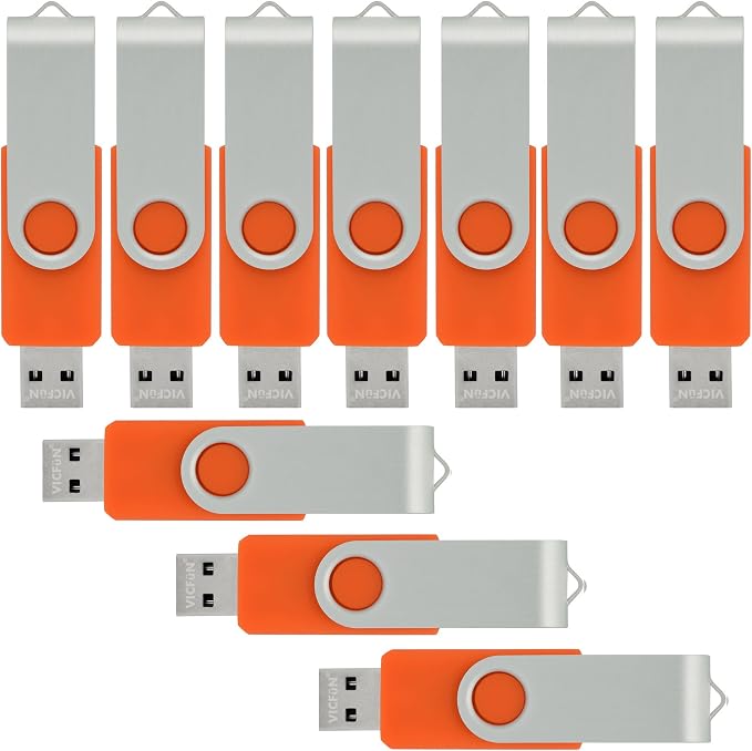 10 Pack 8GB USB Flash Drives USB 2.0 8GB USB Thumb Drive Pen Drive by VICF%C3%BCN