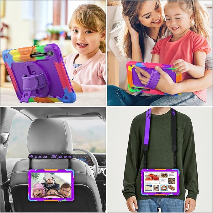 SEYMAC stock Case for Samsung Galaxy Tab S10 FE / S9 / S9 FE 5G Tablet Case - Image 5