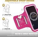 TRIBE Water Resistant Cell Phone Armband Case Running Holder - Image 4