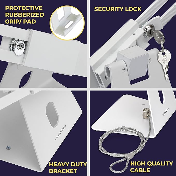 Volcora Anti-Theft Tablet Stand iPad Security Holder - Image 5