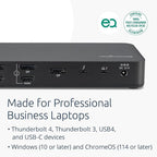 Kensington SD5910T DisplayLink Docking Station Thunderbolt 4, Quad 4K - Image 6