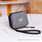 JJC Hard Shell Camera Lens Filter Case Up to 67mm, Water Resistant & Dustproof - Image 8