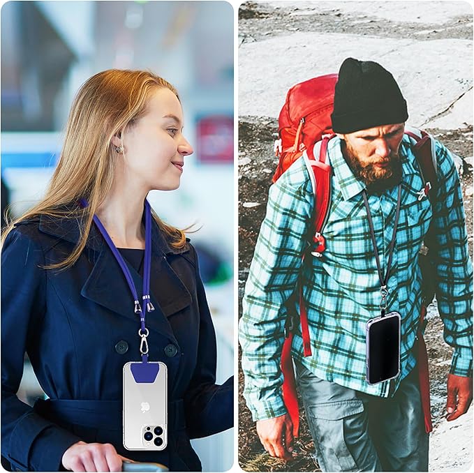 CACOE Phone Lanyard 2 Pcs-2 Pcs Adjustable Neck Strap, Universal Crossbody - Image 6