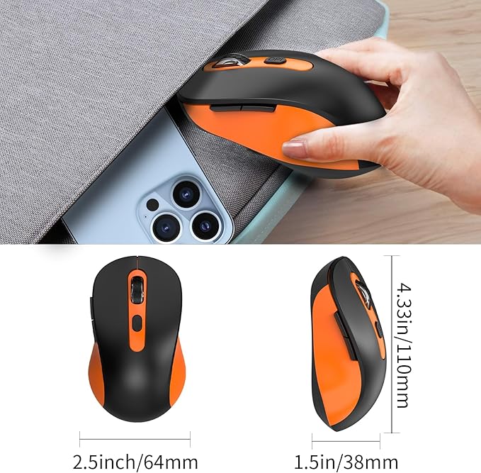 Wireless Mouse for Laptop, Chromebook, Silent Mouse - Image 7