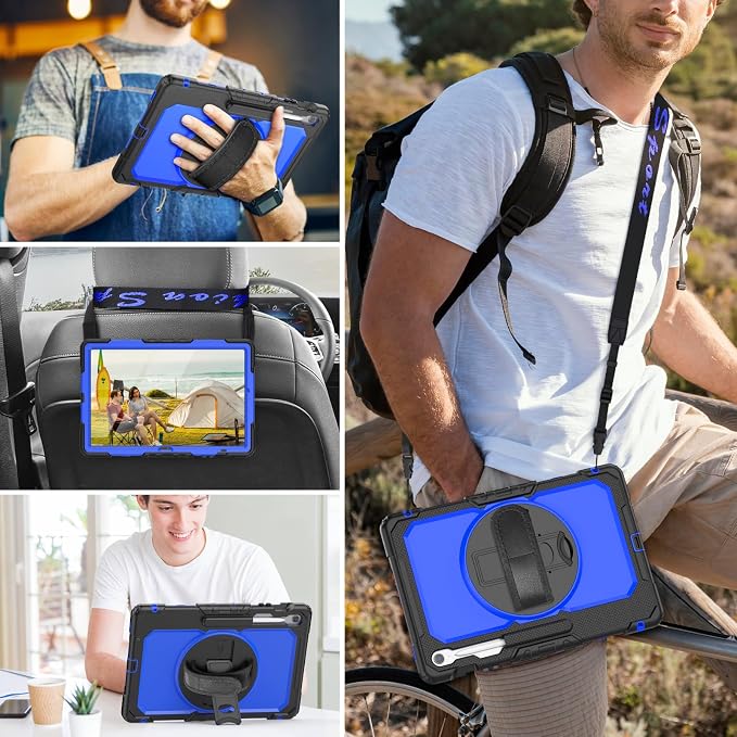 HXCASEAC Case for Samsung Galaxy Tab S7 FE 5G 12.4 inch, Protective - Image 9