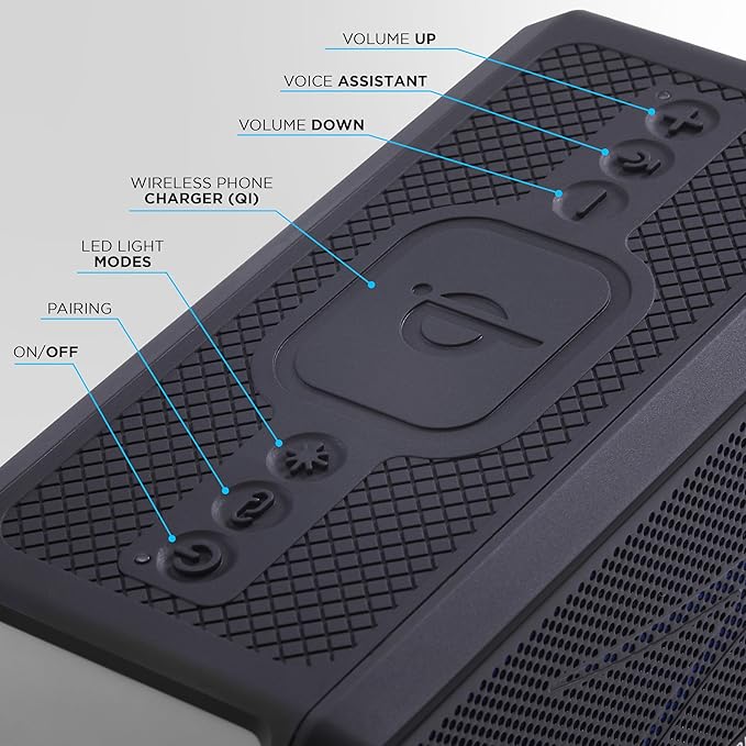 Altec Lansing Loud Portable Speakers Bluetooth Wireless Waterproof - Image 4