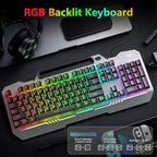 AULA Keyboard, T102 104 Keys Gaming Keyboard and Mouse Combo - Image 2