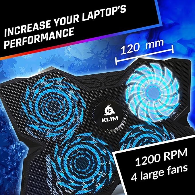 KLIM Wind Laptop Cooling Pad - Image 3