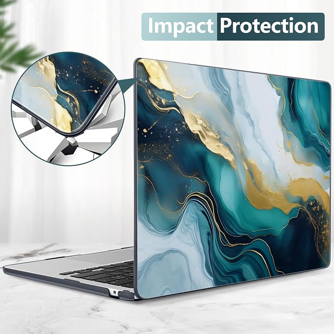 TWOLSKOO Compatible with M4 MacBook Air 15 inch Case 2025-2023 Released Model - Image 6