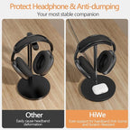 Headphone Stand with Wireless Charger, Gaming Headset Holder Hanger Rack 2 IN 1 - Image 4