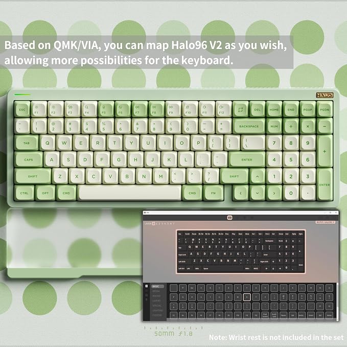 nuphy Halo96 V2 Wireless Keyboard, Gasket Structure, 96% Hot Swappable Gaming - Image 4