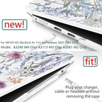 TWOLSKOO Compatible with M4 MacBook Air 13.6 inch Case 2025-2022 Release M4 - Image 3