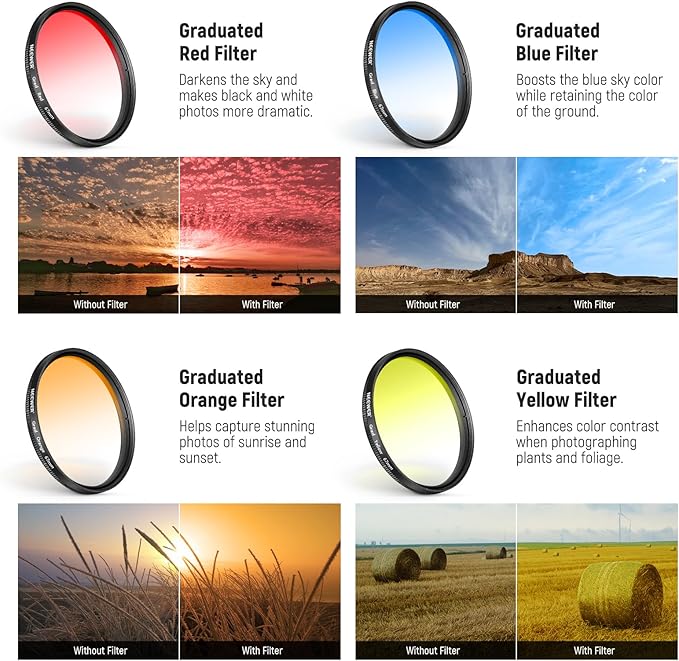 NEEWER Clip On 67mm Phone ND Filter Kit, Upgraded Lens Clip Cold Shoe - Image 3
