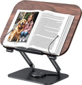Book Stand for Reading, 360° Adjustable Book Holder, Foldable Book Holder Stand by MOKURU