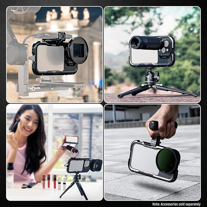 NEEWER 16 Pro Cage, Quick Release Video Rig Phone Stabilizer Compatible - Image 8