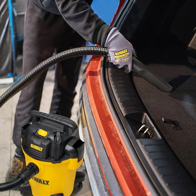 DEWALT Shop Vacuum 6 Gallon 4HP Poly Wet Dry Vacuum Ultimate Cleaning Solution - Image 4