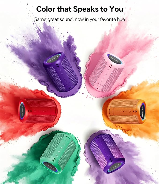 Portable Bluetooth Speaker Beach Essentials: Powerful Crystal Clear - Image 8