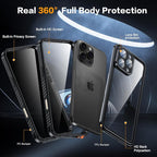 for iPhone 16 Pro Max Case Waterproof, Built-in Privacy Screen & HD Screen - Image 5