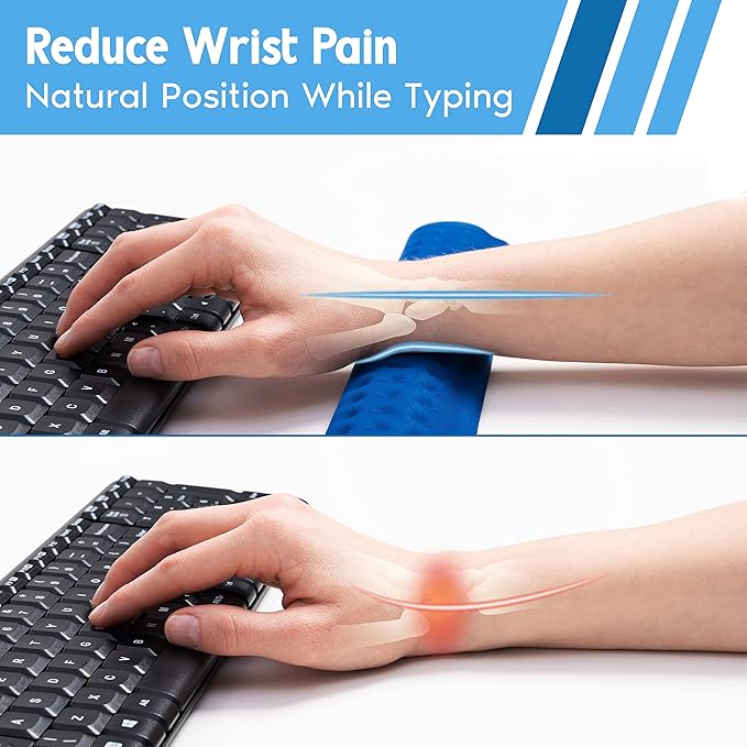 i-Rocks Ergonomic Memory Foam Keyboard Wrist Rest - Image 2