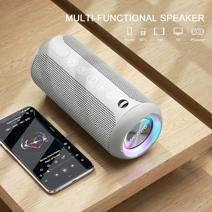 Ortizan Portable Bluetooth Speaker, IPX7 Waterproof Wireless Speaker - Image 5