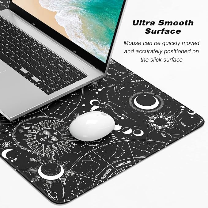 Extended Gaming Mouse Pad, XXL Large Desk Pad 30 x 14 Inch, Big Computer - Image 3