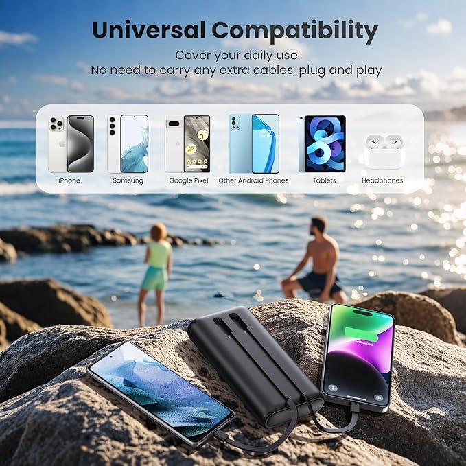 Portable Charger 40, 800mAh Power Bank 25W Portable Battery Pack - Image 8
