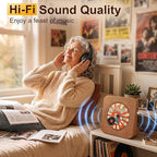 Gueray CD Player Portable Bluetooth Desktop CD Player - Image 6